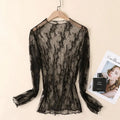 Mesh Long Sleeve Blk